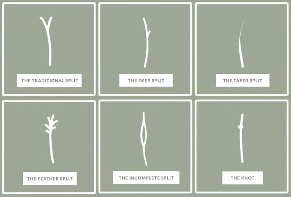 The Common Types Of Split Ends